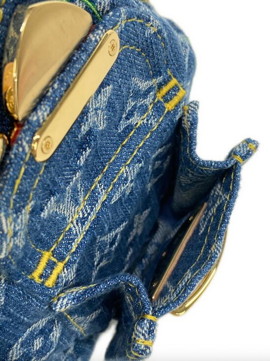 Louis Vuitton x Takashi Murakami Cherry Venice NM Denim Monogram main image 7